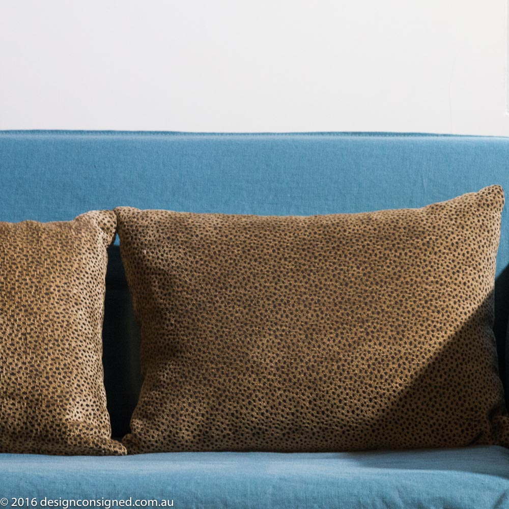 'leo' velvet cushions x 8