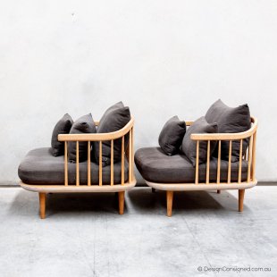 Nordic style lounge chairs for sale