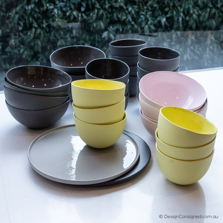 mud pottery ceramic porcelain collection Design Consigned