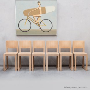 solid wood brera chair from Pedrali Italy