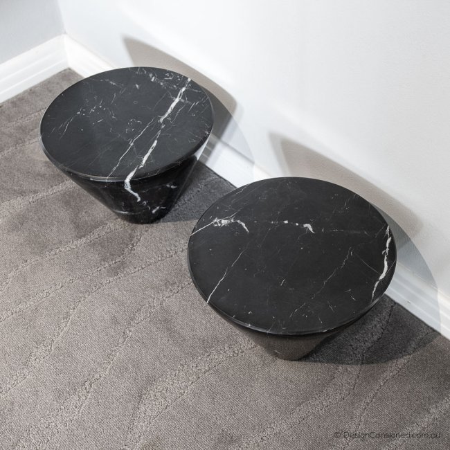 Conico marble table by Kensaku Oshiro for Ligne Roset by Kensaku Oshiro for