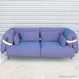 2.5 seat Belt sofa by Patricia Urquiola for Moroso for sale