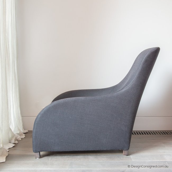 preowned kalos lounge chair by Maxalto