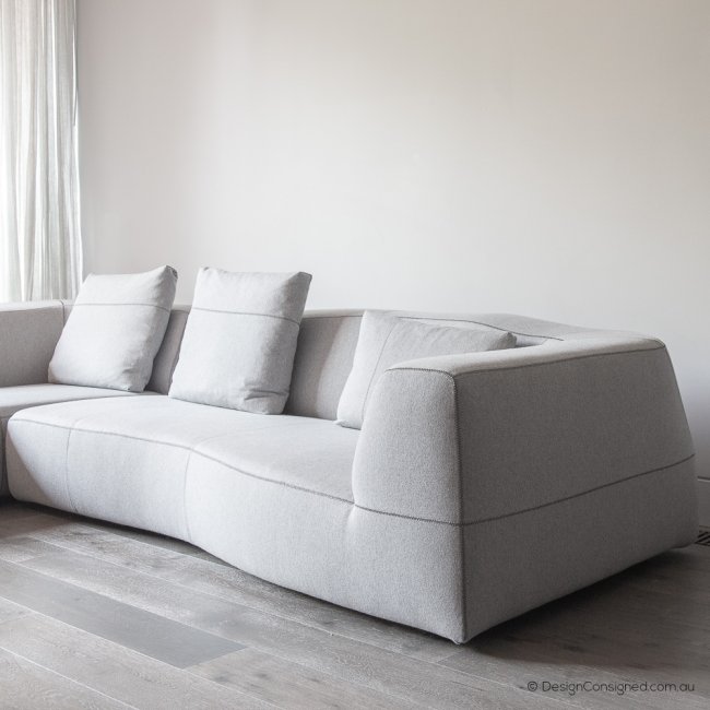 grey Bend sofa by Patricia Urquiola for BBItalia