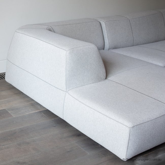 plush sofa BBItalia ex display designer furniture