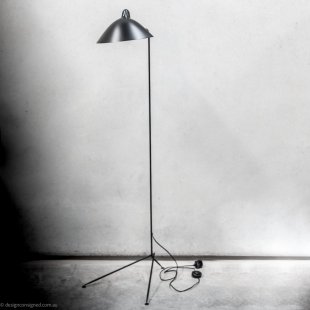 preowned authentic designer floor lamp by Serge Mouille
