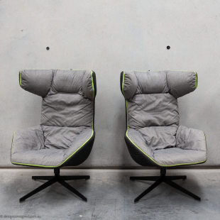 take a line for a walk chair by Moroso design