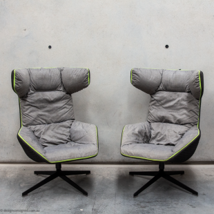 take a line for a walk by Alfredo haberli for Moroso