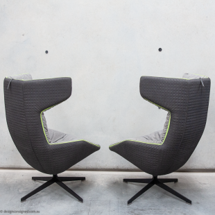 swivel lounge chair by Alfredo Haberli for Moroso