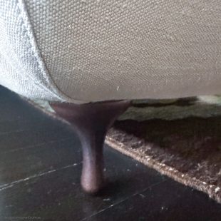 Big mama linen sofa by Moroso