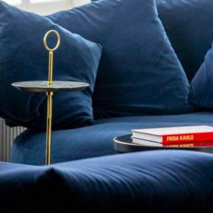 blue Amoenus sofa by Maxalto for sale