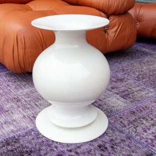 white ceramic vase vaso Bianco by Michele de Lucchi design
