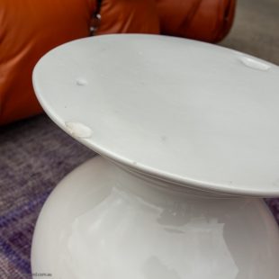 white vase vaso Bianco design collectible