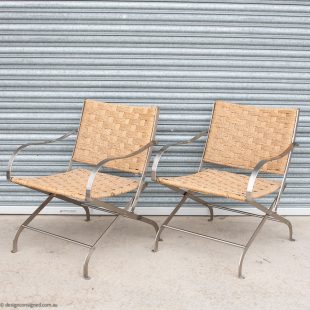 Carlotta papercord lounge chair by ANTONIO CITTERIO for Flexform