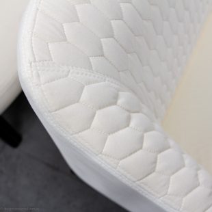 preowned janet velvet chair