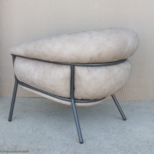 leather grasso armchair by Stephen Burks for BD Barcelona for sale