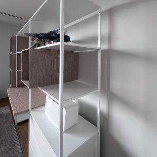 minima wall unit shelving by MDF Italia design