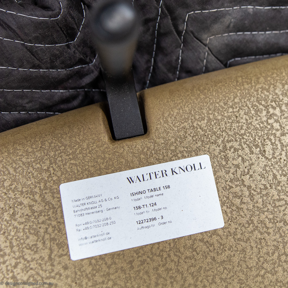 Ishino table by Dai Sugasawa for Walter Knoll design