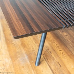 African mahogany dining table
