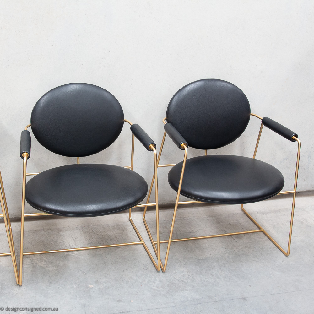 preowned gemma chair by Draga and Aura for Baxter made in Italy set of 12 gemma dining chair by Baxter Italy