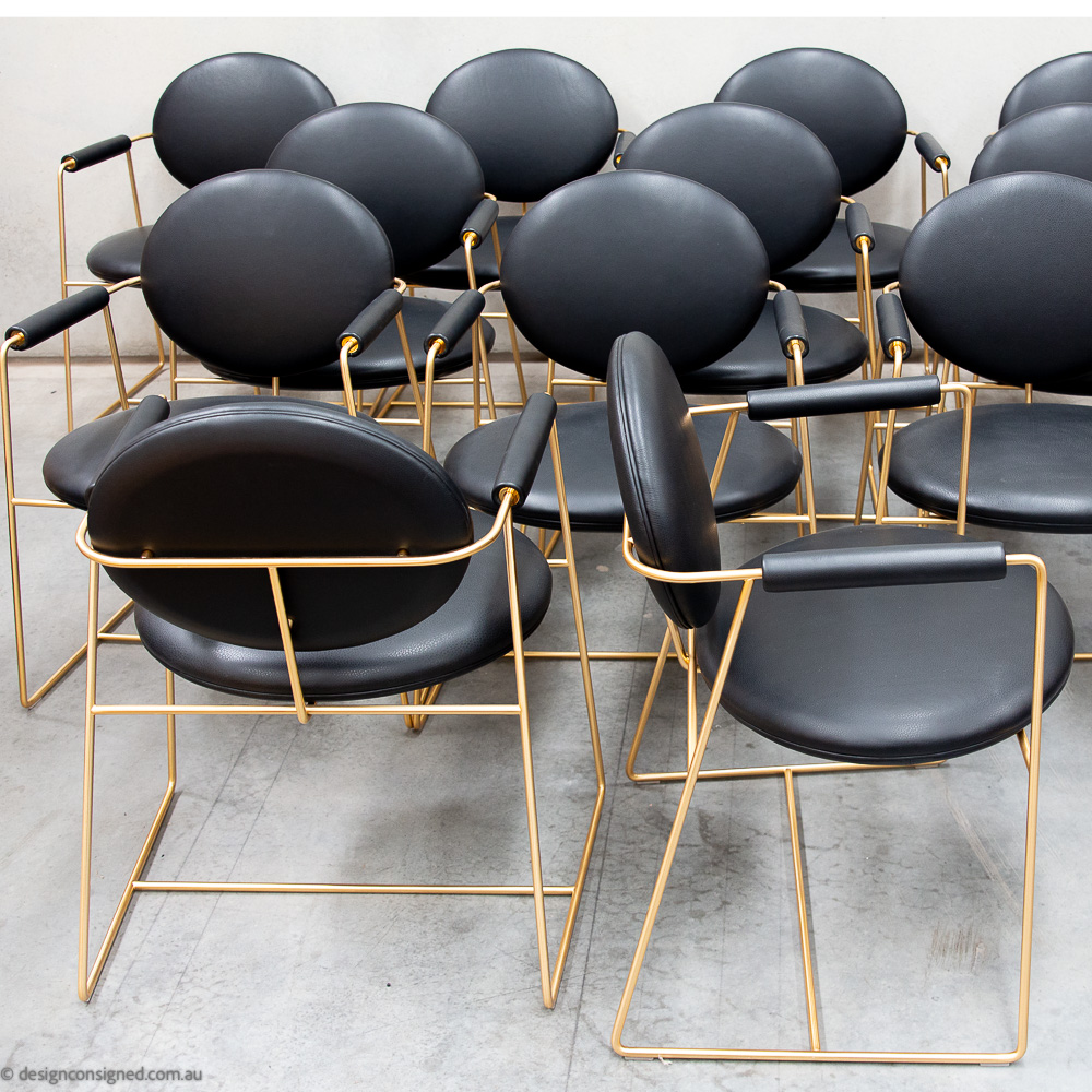 preowned gemma chair by Draga and Aura for Baxter made in Italy preowned baxter dining chairs