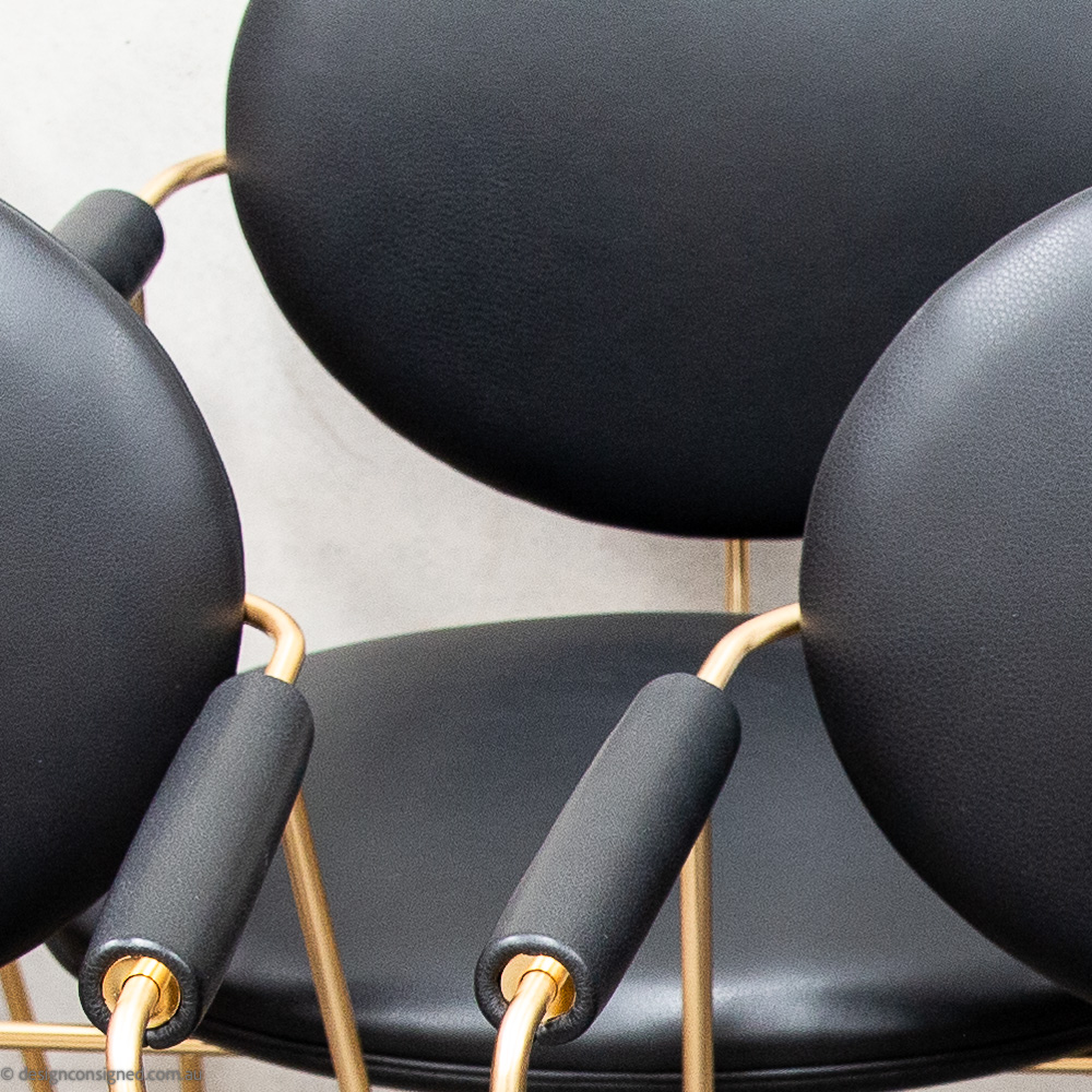 preowned gemma chair by Draga and Aura for Baxter made in Italy gemma chair by Baxter Made in Italy at Design Consigned