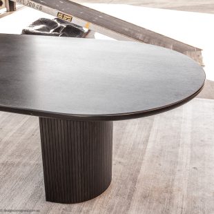 moon dining table by Space Copenhagen for gubi danish design