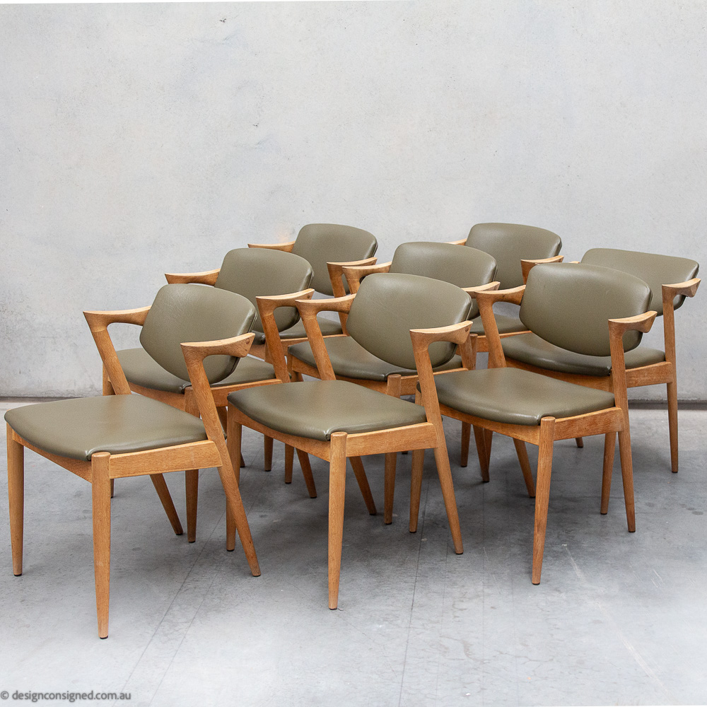 8 Kai 42 chair by Kai Kristiansen for Miyazaki Japan