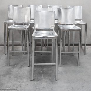 set of 8 bar stool by Philippe Starck design