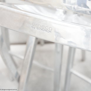 vintage Hudson stool by Philippe Starck for emeco designer stools