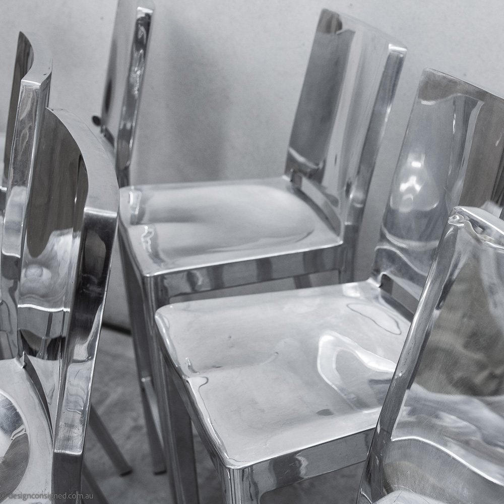 Hudson bar stool by Philippe Starck for emeco