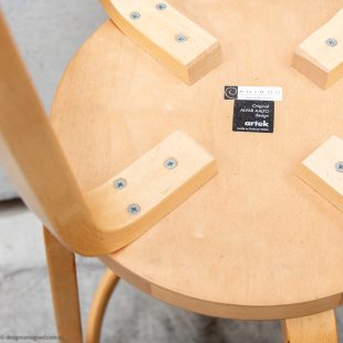 stool 64 by Alvar Aalto for Artek design