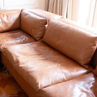 leather shanghai tip sofa for design lovers