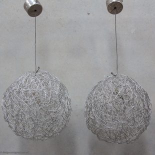 fil de fer pendant light by cattellani and smith lighting