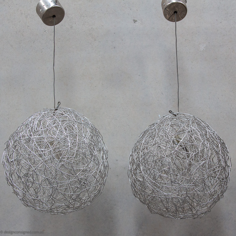 Fil de Fer pendant light Catellani and Smith fil de fer pendant light by cattellani and smith lighting
