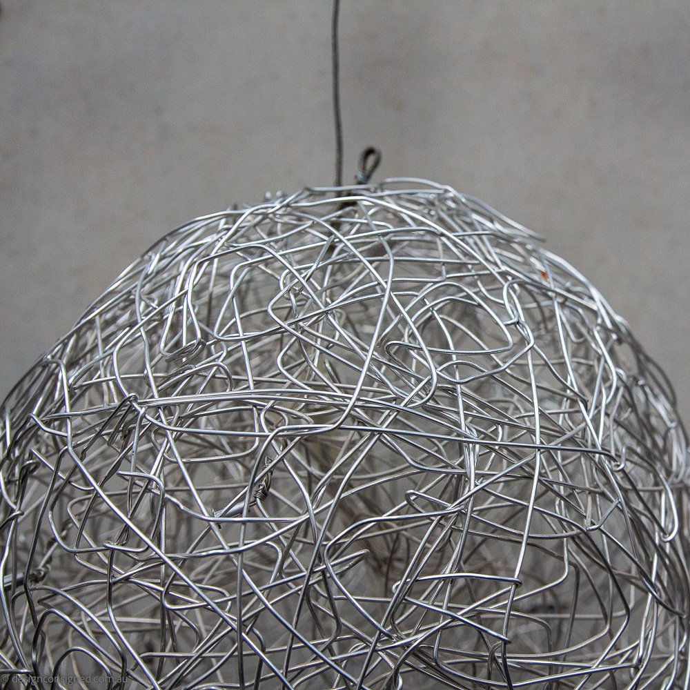 Fil de Fer pendant light Catellani and Smith fil de fer pendant light by cattellani and smith lighting