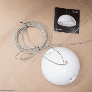 large white skygarden light by marcel wanders for flos