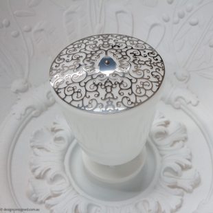 large white skygarden light by marcel wanders for flos